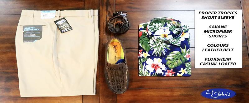 Warm-weather outfit inspiration — original Lil' John's photograph